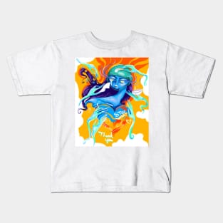 Ukrainian warrior and angels Kids T-Shirt